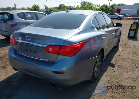 2017 Infiniti Q50 Premium/Sport/Se z USA, uszkodzony, nr VIN JN1EV7AR8HM839480